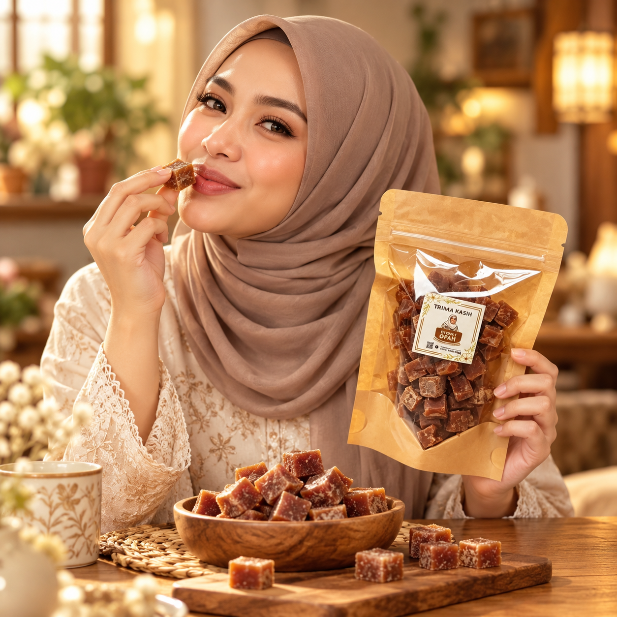 Gula Melaka Cube